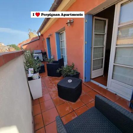 I Love Perpignan Duplex Terrasse 외부 사진